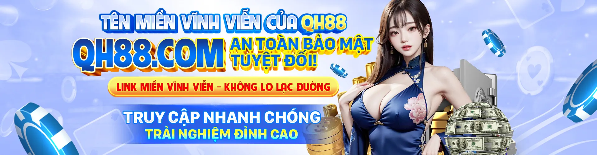 Hình ảnh chính của trang Nổ Hũ với các trò chơi slot và biểu tượng jackpot
